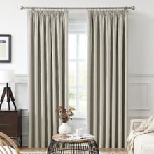 Breakaway Blockout Pencil Pleat Curtains (Set of 2)